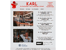 Tablet Screenshot of k-a-r-l.de
